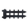Коллектор распределительный ROMMER RDG-0018-024025 5-ти контурный НР 1"x1 1/2" Ду 40 Ру 4 дублёр компакт с гидравлическим разделителем 2
