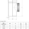 Ревизия PP-H Ostendorf HT HTRE DN 125 2