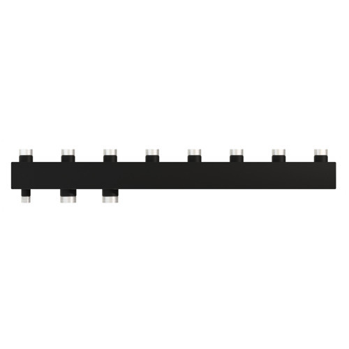 Коллектор распределительный Warme WKS80.4 4-х контурный НР 1 1/4"x1" Ду 32 Ру 6 без теплоизоляции