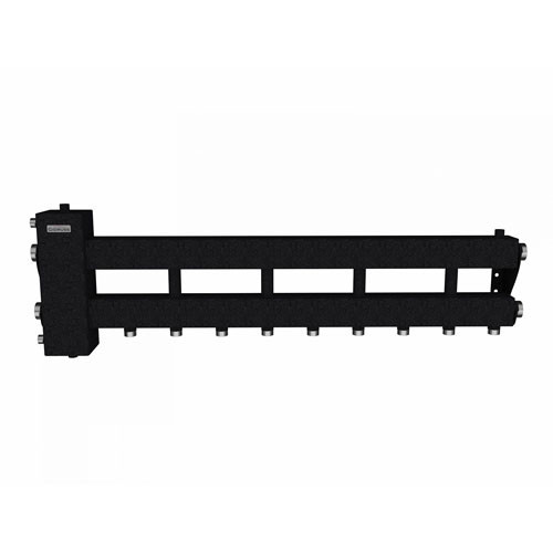 Коллектор распределительный GIDRUSS BM-150-5D 5-ти контурный НР 1 1/2"x1" Ду 40 Ру 6 балансировочный 1