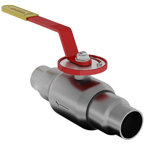 Кран шаровой регулирующий Маршал 10нж45фт-01 12ЦлП.01.1 DN 40 PN 16 полнопроходной под приварку