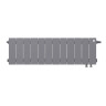 Радиатор биметаллический Royal Thermo PianoForte 200 VD (12 секций) Silver Satin 2