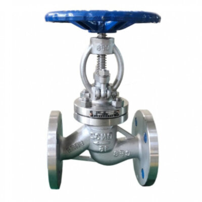 Клапан запорный 15нж22нж Ду 50 Ру 40 стальной фланцевый