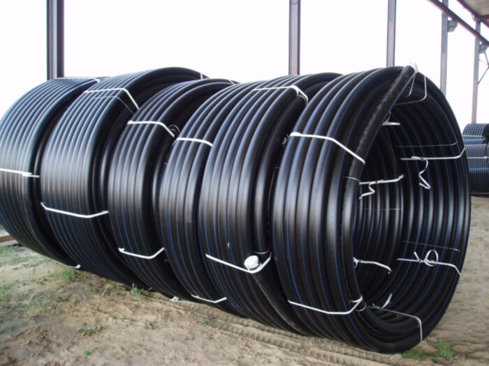 Труба ПНД 90х12,3 SDR 7,4 ПЭ 100 ГОСТ 18599-2001 питьевая