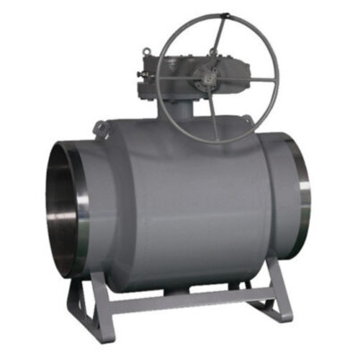 Кран шаровой Ридан RJiP Premium FB/FF/WG DN 600 PN 16 стальной полнопроходный фланцевый с ручным редуктором