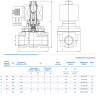 Клапан DENDOR VZ DN 40 PN 3-5 электромагнитный прямого действия муфтовый н/о 2