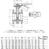 Затвор дисковый чугунный Benarmo 2110H DN 200 PN 10/16 поворотный фланцевый с рукояткой 2