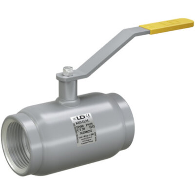 Кран шаровой цельносварной LD КШ.Ц.М.020.040.П/П.02 Ду 20 Ру 40 стальной полнопроходный муфтовый