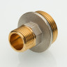 Ниппель переходной VALTEC VTr.601 ВР 1"х1/2" DN 25x15 PN 16 коллекторный латунный 4