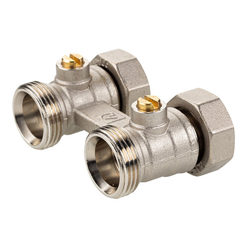 Узел радиаторный Valtec VT.345.NE 3/4" (евроконус) PN 10 для нижнего подключения прямой, без адаптеров 4