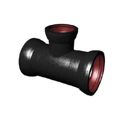 Тройник ТР Ду 250х50 ВЧШГ ГОСТ 5525-88 чугунный раструбный