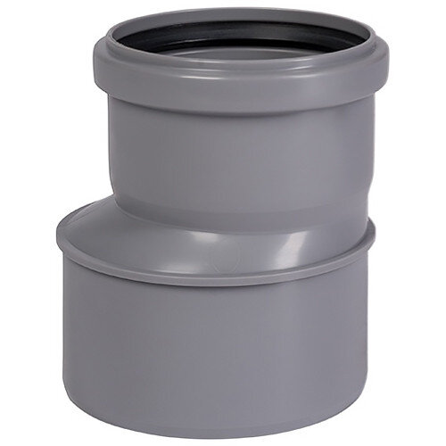 Переход эксцентрический PP-H Ostendorf HT HTR DN 110/90 (редукция) цвет серый