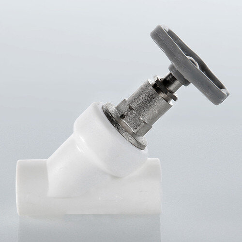 Вентиль запорный VALTEC VTp.714 DN 32 PN 25 прямоточный полипропиленовый