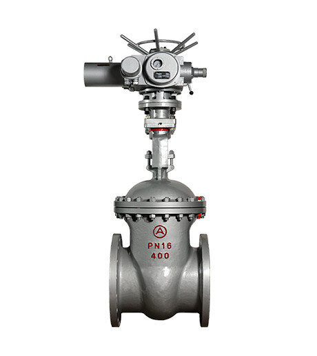 Задвижка 30нж941нж Ду900 Ру 16 с электроприводом нержавеющая