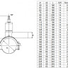 Вентиль FRIALEN DAV DN 110/32 PN 10/16 с удлиненным патрубком 2