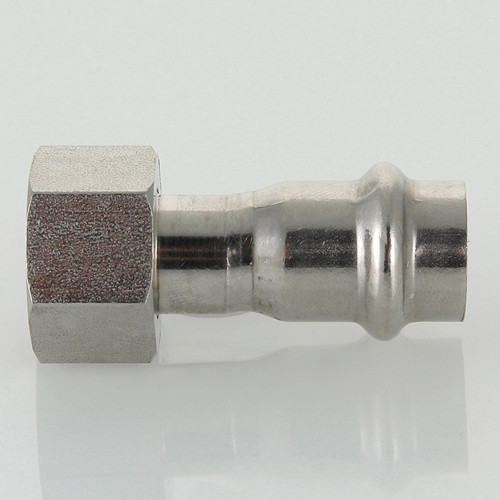 Переходник VALTEC VTi.908.I ВР 1 1/2" DN 42x40 PN 16 с накидной гайкой нержавеющая сталь 3