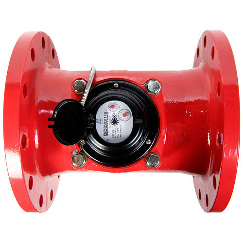 Счетчик промышленный Декаст СТВУ-200 ДГ1 (1000 л/имп) холодной и горячей воды