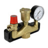 Группа безопасности VALFEX VF.461.0.3P ВР 1"x1/2"x1/4" DN 25 PN 10 для закрытых систем отопления с теплоизоляцией 1