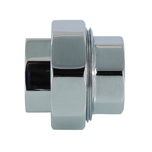 Латунная муфта VALTEC 1/2" разъемная хромированная VTr.340.C.0004