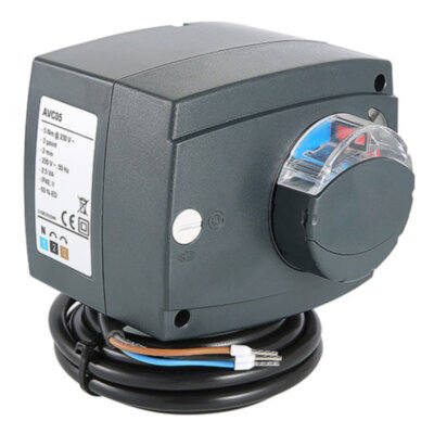 Электропривод ротационный VALTEC VT.M106.R.024 24 В (AC/AD) М5 для смесительного клапана