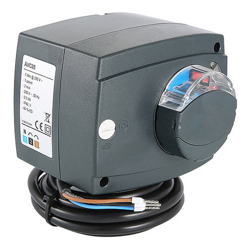 Электропривод ротационный VALTEC VT.M106.R.024 24 В (AC/AD) М5 для смесительного клапана