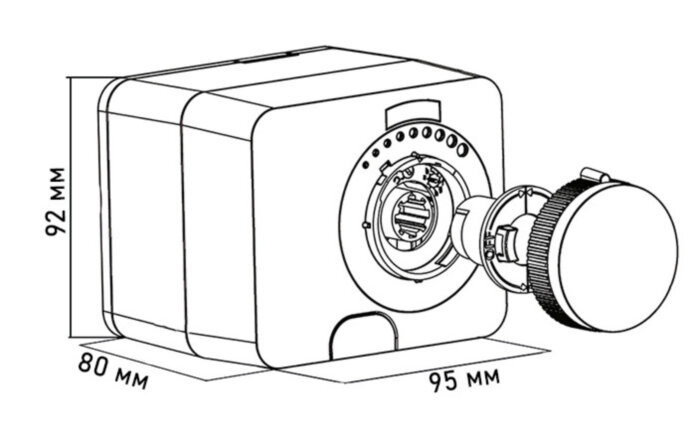 Электропривод ротационный VALTEC VT.M106.R.024 24 В (AC/AD) М5 для смесительного клапана