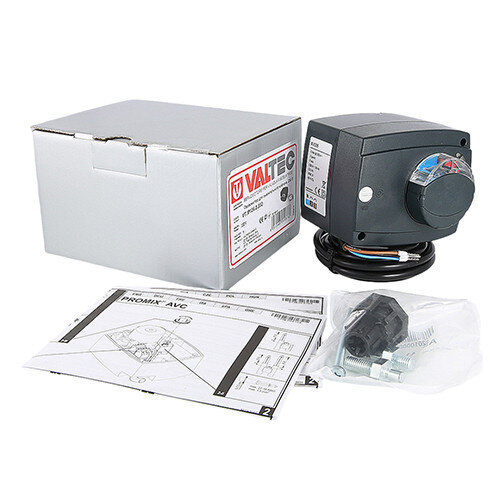 Электропривод ротационный VALTEC VT.M106.R.024 24 В (AC/AD) М5 для смесительного клапана