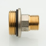 Ниппель переходной VALTEC VTr.601 ВР 1"х3/4" DN 25x20 PN 16 коллекторный латунный 9