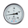 Термометр биметаллический ЭКОМЕРА БТ-1 Ду 100, Т 0-200C, L=40 1