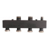 Коллектор распределительный ROMMER RDG-0017-004002 2-х контурный НР 1 1/2" Ду 40 Ру 4 без теплоизоляции 2