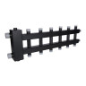 Коллектор распределительный ROMMER RDG-0060-024037 7-ми контурный НР 1 1/4" Ду 32 Ру 4 дублёр компакт с гидравлическим разделителем 1