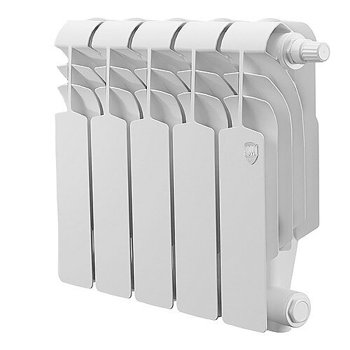 Радиатор биметаллический Royal Thermo Vittoria Super 300 VDR (5 секций) Bianco Traffico