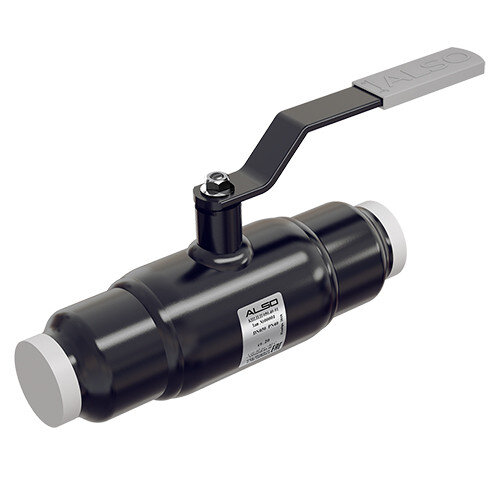 Кран шаровой ALSO КШ.П.П.150.25-02 Ду 150 Ру 25 полнопроходный под приварку, корпус - 09Г2С