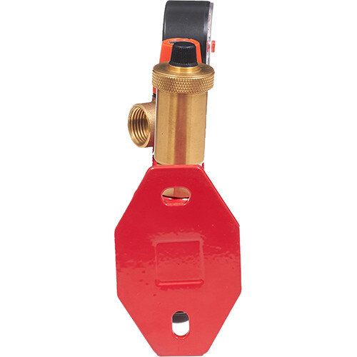 Группа безопасности стальная Aquasfera 3007 DN 20 PN 10 резьба - 3/4'', покрытие - полимерное, с возможностью подключения расширительного бака, резьбовая ВР-ВР, 3007-01