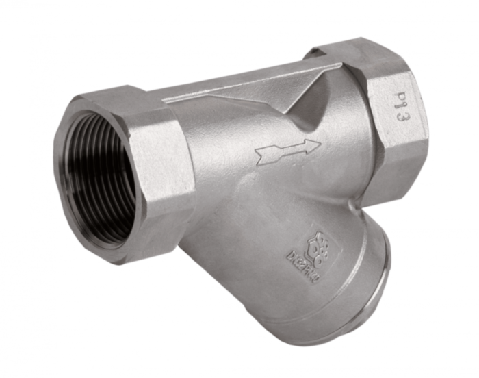 Фильтр сетчатый РАШВОРК 6460 Ду8 Ру40 нержавеющий резьбовой 6460-008-40