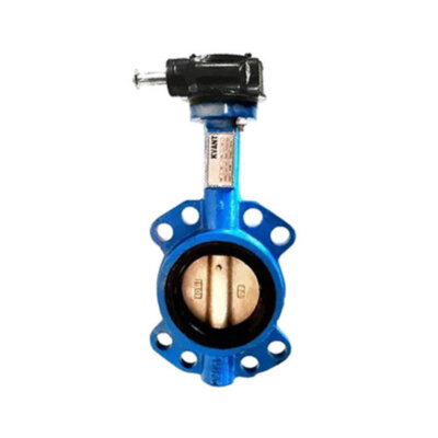 Затвор Kvant Ду 500 Ру 10 дисковый поворотный межфланцевый корпус-чугун GG25 диск-чугун NBR с редуктором