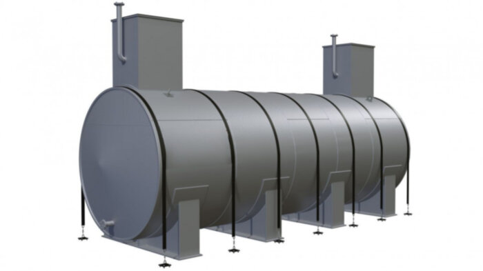 Резервуар стальной РГСП-60 м3