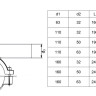 Вентиль FRIALEN DAV DN 110/32 PN 10/16 для врезки под давлением 2