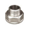 Переходник VALFEX VF.592 ВР-НР 1"x3/4" Ду 25x20 Ру 40 никелированный латунный 1