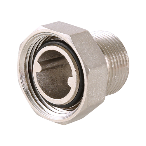 Латунный полусгон VALTEC 1/2" с накидной гайкой VTr.015.N.04 3