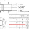 Сальник нажимной С-1 Ду 219 L=600 мм 5.905-26.08.1-7.05 2