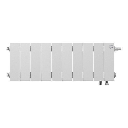 Радиатор биметаллический Royal Thermo PianoForte 200 VD (10 секций) Bianco Traffico 2