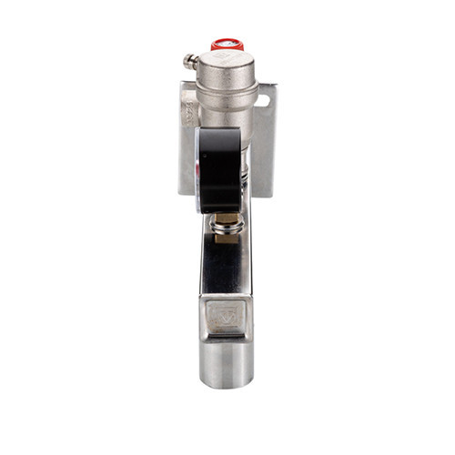 Группа безопасности VALTEC VT.495.SS.3 3/4'' (0…4 бар) DN 20 PN 10 для расширительного бака на консоли из нержавеющей стали, латунная с никелевым покрытием 3
