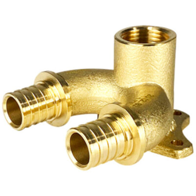 Водорозетка надвижная проходная VALFEX VF.455.AF ВР 1/2" Ду 20х20 Ру 16 латунная