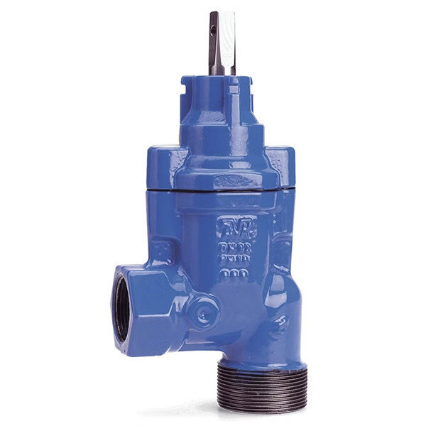 Задвижка AVK 11/00 DN 25-1 1/2" PN 16 ответвительная с наружной и внутренней резьбой угловая