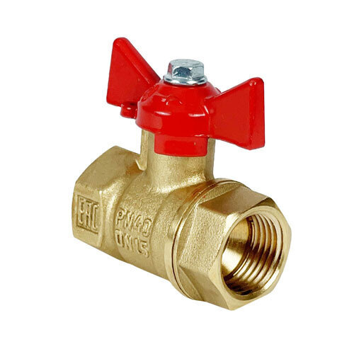 Кран шаровый VALFEX STANDART VF.217 ВР 1 1/4" Ду 32 Ру 40 латунный