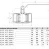 Кран шаровой нержавеющий ALSO КШ.М.080.25-03 Ду 80 Ру 25 стандартнопроходный муфтовый, корпус - 12Х18Н10Т 2
