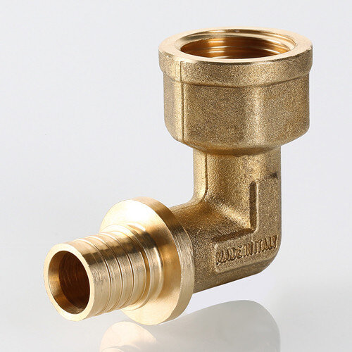 Угольник 90 градусов VALTEC VTm.452.BG ВР 1" DN 32x25 PN 16 латунный универсальный