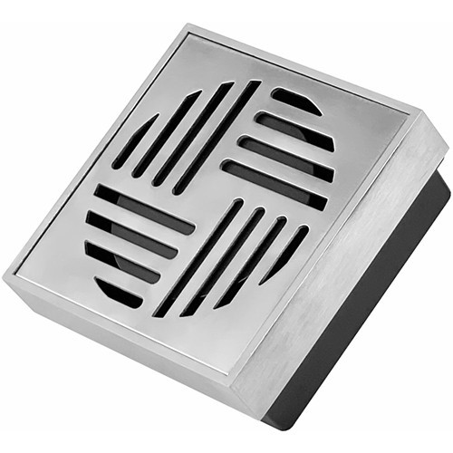 Трап вертикальный VALFEX PREMIUM VF.081.050G.100.09.PR Ду 40 из нерж.стали серый 1