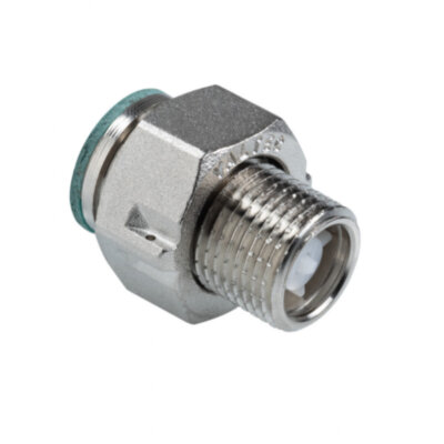 Латунный полусгон VALTEC 1/2" с накидной гайкой и обратным клапаном VTr.612.N.0004